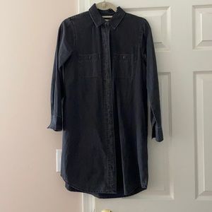 WINTER SALE Madewell Long-Sleeve Button Down Dress